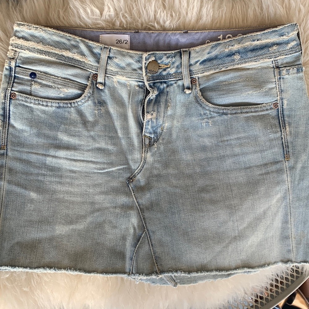 Denim skirt